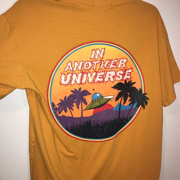 vintage 90s yellow shirt - Picture 4 of 4